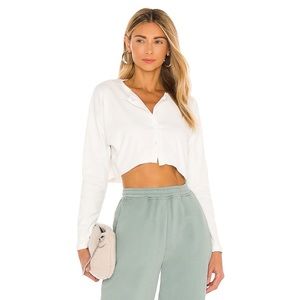 White button up cardigan | Revolve